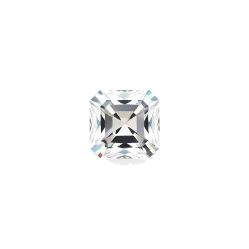 Asscher cut diamond