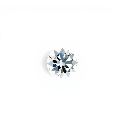 Round cut diamond